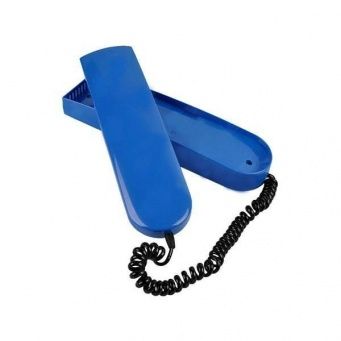 LASKOMEX LM-8d синяя бархатная Трубка аудиодомофона