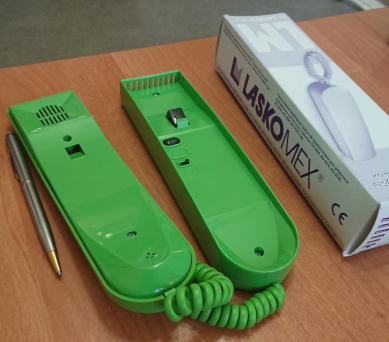 LASKOMEX LM-8d светло-зеленая Трубка аудиодомофона