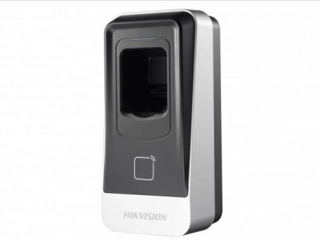 Биометрический считыватель отпечатков пальцев и карт Mifare HikVision DS-K1200MF