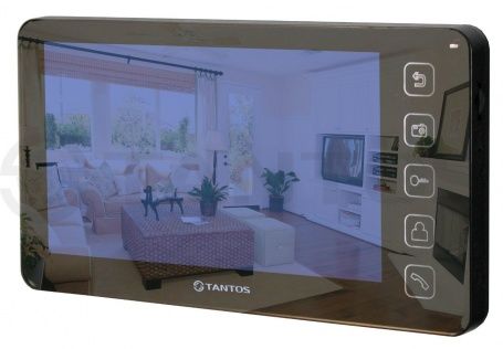 TANTOS Prime SD (Mirror) black монитор видеодомофона