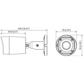 DH-HAC-HFW1100RMP-0600B-S3 Гибридная видеокамера Dahua
