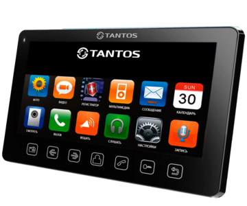 TANTOS Prime Slim (black) XL Монитор видеодомофона