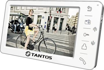 TANTOS Amelie - SD (White) VZ Монитор видеодомофона