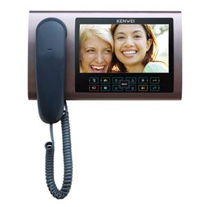 Цветной монитор видеодомофона с трубкой - KW-S700C-M200 бронза
