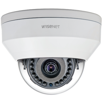 Сетевая вандалостойкая камера Wisenet LNV-6020R, WDR 120 дБ, ИК-подсветка