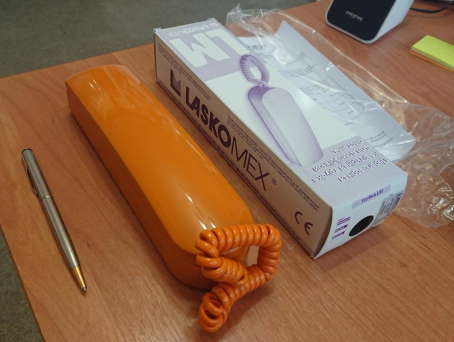 LASKOMEX LM-8d оранжевая Трубка аудиодомофона