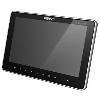 Цветной монитор видеодомофона без трубки (hands-free) - KW-SA20C-PH-HR черный (высокого разрешения)