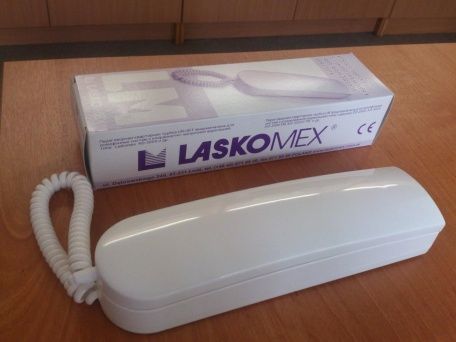 LASKOMEX LM-8d белая Трубка аудиодомофона