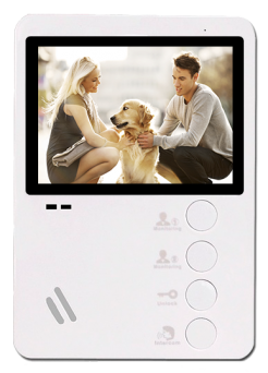 Видеодомофон AltСam VDP431 с экраном 4,3 дюйма и поддержкой 2 вызывных панелей
