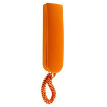 LASKOMEX LM UKT- 2 оранжевая бархатная Трубка аудиодомофона
